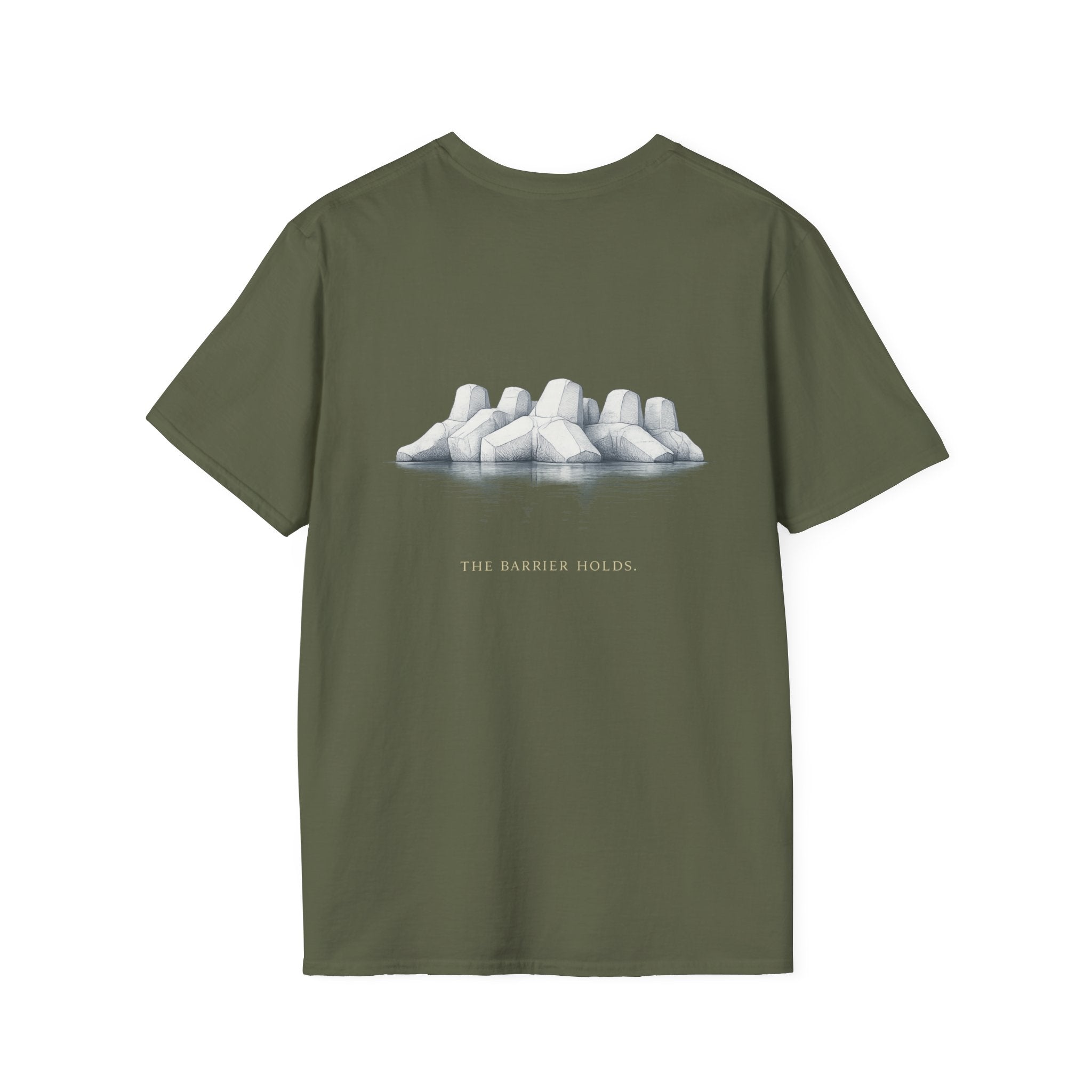 the barrier holds T-Shirt